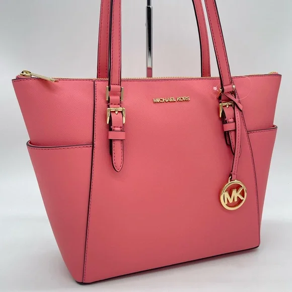 Michael Kors Large Charlotte Tote Bag - Picture 3 of 11